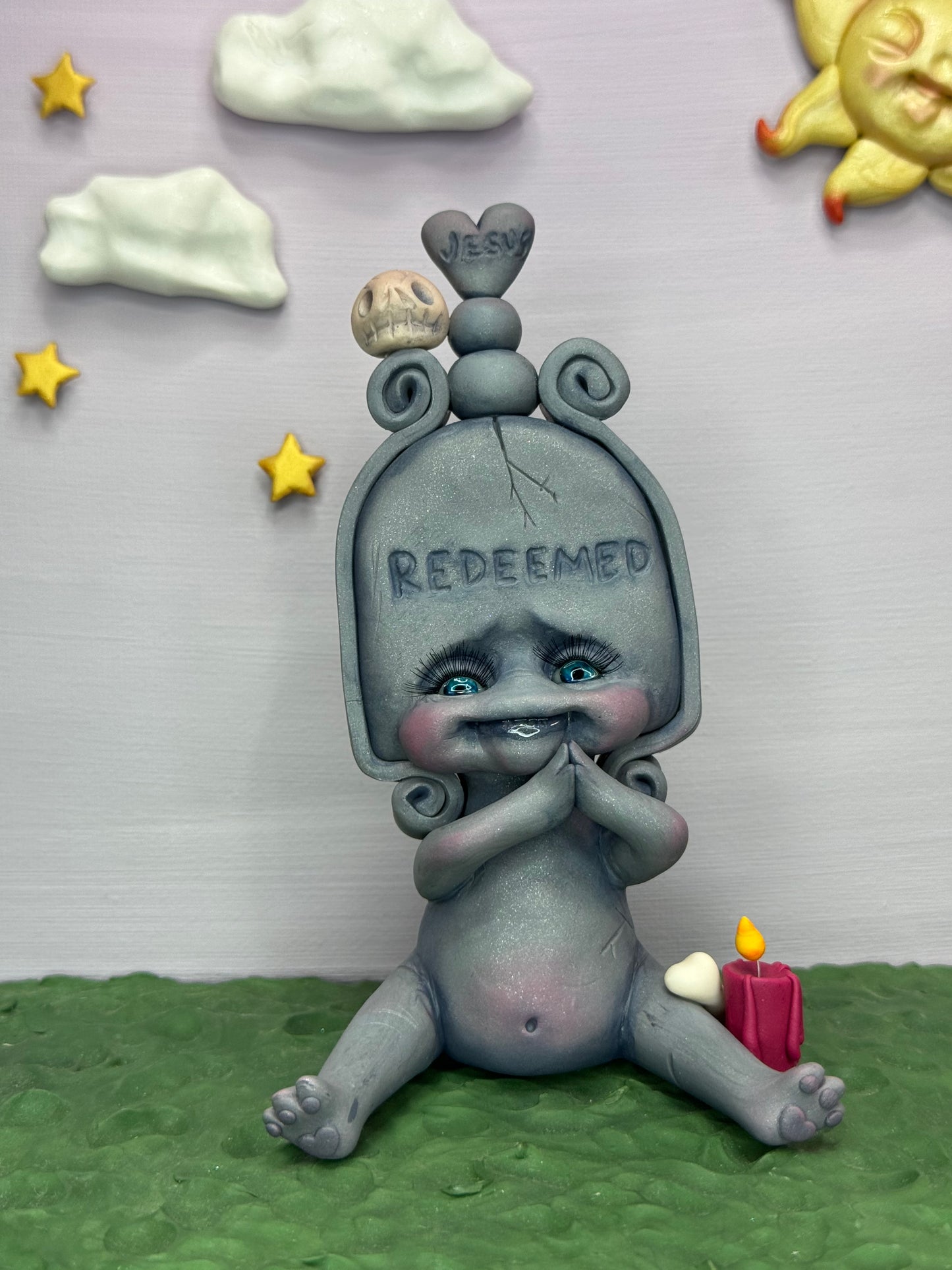 “Redeemed” Gravestone #2 | Remi