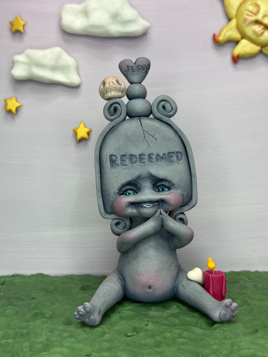 “Redeemed” Gravestone #2 | Remi